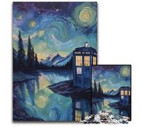 Jigsaw Puzzles 1000 Pieces for Adults Or Families Door Under The Night Sky Cardboard Jigsaw Puzzles Interesting Stress Reduction, Gifts Ideas for 14+ 26X38CM