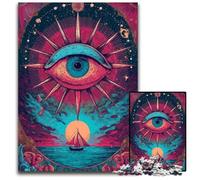 Jigsaw Puzzles 1000 Pieces for Adults Or Families Dream Eyes Cardboard Jigsaw Puzzles DIY Home Decor Brain Teaser Game for Teenagers 26X38CM