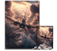 Jigsaw Puzzles 1000 Pieces for Adults Or Families Dream Fighter Puzzle for Home Decoration Gifts, Family Challenging Toy Perfect for Game Nights 50X75CM