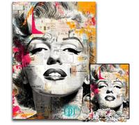 Jigsaw Puzzles 1000 Pieces for Adults Or Families Famous Actors Cardboard Jigsaw Puzzles Interesting Stress Reduction, Gifts Ideas for 14+ 26X38CM