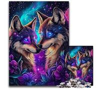 Jigsaw Puzzles 1000 Pieces for Adults Or Families Two Tigers Puzzle Challenging Brain Teaser for Teenager, Family Game Night Fun 50X75CM