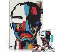 Jigsaw Puzzles 1000 Pieces for Adults Original Abstract Portrait Denkspiel Einzigartige Geburtstags- und Geschenkideen50x70cm
