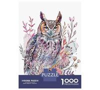 Jigsaw Puzzles 1000 Pieces for Adults Owl Minimalist Adult Puzzles Toy Wall Decor But Fun And Humorous Help The Brain Exercise 38x26cm/1000pcs