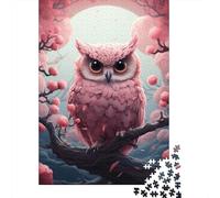 Jigsaw Puzzles 1000 Pieces for Adults Owl Puzzle for Adults Paper Board Puzzles Family Decoration 1000pcs (38x26cm)