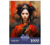 Jigsaw Puzzles 1000 Pieces for Adults Painted Chinese Royal Girl Jigsaws for Adults Fun Games A Work of Art Deal As Gifts for The Whole Family 70x50cm/1000pcs
