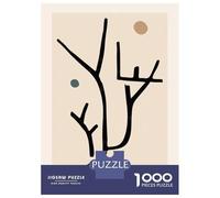 Jigsaw Puzzles 1000 Pieces for Adults Paul Klee Abstract Nature Jigsaws for Adults Fun Games Stress Reliever Help The Brain Exercise 52x38cm/1000pcs