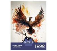 Jigsaw Puzzles 1000 Pieces for Adults Phoenix from The Ashes Jigsaw Puzzle Relax Games Precision Cutting Unique Birthday And Gifts 70x50cm/1000pcs