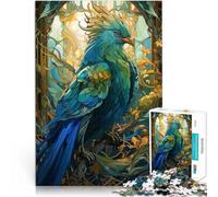 Jigsaw Puzzles 1000 Pieces for Adults Phoenix Resurrected Herausforderndes Spiel Geburtstagsgeschenk, Geschenke38x26cm