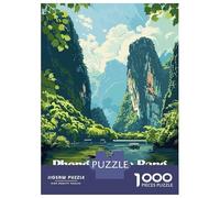 Jigsaw Puzzles 1000 Pieces for Adults Phong Nha-Ke Bang National Park, Vietnam Jigsaw Puzzle Relax Games Precision Cutting Unique Birthday And Gifts 70x50cm/1000pcs