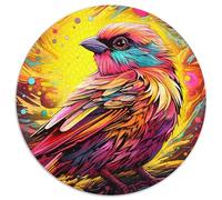 Jigsaw Puzzles 1000 Pieces for Adults Pink Sparrow Cardboard Jigsaw Puzzles Challenging Brain Teaser for Teenagers,Family Game Night Fun (67.5x67.5cm)