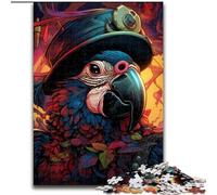 Jigsaw Puzzles 1000 Pieces for Adults Pirate Parrot Jigsaw Puzzles for Adults 1000 Piece Home Decor Gift, Brain Teaser Game (Size 26x38 cm)