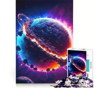 Jigsaw Puzzles 1000 Pieces for Adults Planetary Wreckage, Relax Games, Pattern Assembly, Wishlist with Santa Claus 50x75cm
