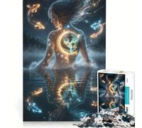 Jigsaw Puzzles 1000 Pieces for Adults Portal Beneath The Skin, Impossible Game, Challenging To Complete, for Is Ideal As A Gift 38x26cm