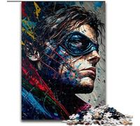 Jigsaw Puzzles 1000 Pieces for Adults Portrait of A Hero Wooden Jigsaw Perfect Christmas & New Year Gift, (Size 50x75cm)