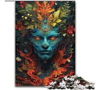 Jigsaw Puzzles 1000 Pieces for Adults Psychedelic God Puzzle Perfect for Teenagers & Family Fun, for Birthdays (size : 26x38cm)