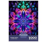 Jigsaw Puzzles 1000 Pieces for Adults Psychedelic Mandala No.3 Jigsaws for Adults Fun Games Stress Reliever Help The Brain Exercise 70x50cm/1000pcs