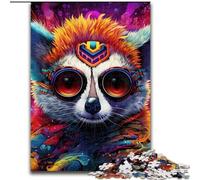 Jigsaw Puzzles 1000 Pieces for Adults Psychedelic Monkey Puzzle Challenging DIY Art for Enthusiasts, for Relaxation (size : 26x38cm)