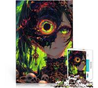 Jigsaw Puzzles 1000 Pieces for Adults Psychodelic Poison Girl Quizspiel eignet sich ideal als Geschenk für die ganze Familie38x26cm