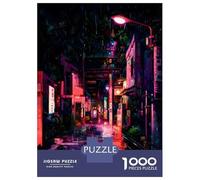 Jigsaw Puzzles 1000 Pieces for Adults Rainy Nights Jigsaw Puzzle DIY Toys But Fun And Humorous Deal As Gifts for The Whole Family 70x50cm/1000pcs