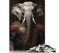 Jigsaw Puzzles 1000 Pieces for Adults Renaissance Elephant Puzzle for Adults Woodenboard Puzzles Family Fun Jigsaws Puzzles 1000pcs (75x50cm)