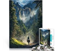 Jigsaw Puzzles 1000 Pieces for Adults Return to the Hidden Valley Präzisionsschnitt mit passendem Poster und Quizblatt75x50cm