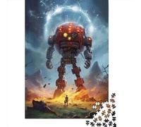 Jigsaw Puzzles 1000 Pieces for Adults | Robot_War Puzzles | 1000 Piece Jigsaw Educational Games Home Decoration Puzzle 1000pcs (75x50cm)