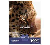 Jigsaw Puzzles 1000 Pieces for Adults Run Faster Jigsaws for Adults Fun Games Stress Reliever Help The Brain Exercise 38x26cm/1000pcs