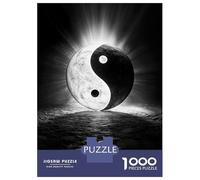 Jigsaw Puzzles 1000 Pieces for Adults Sacred Yin And Yang Puzzle for Adults Family Game Wall Decoration for Birthday, Chrismas 52x38cm/1000pcs