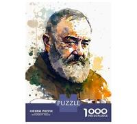 Jigsaw Puzzles 1000 Pieces for Adults Saint Padre Pio Puzzles for Adults DIY Toys Home Decoration Help The Brain Exercise 52x38cm/1000pcs