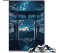 Jigsaw Puzzles 1000 Pieces for Adults Sanctuary Under The Stars cardboard Jigsaw size 26x38cm Home Decor Brain Teaser Game for Teenagers & Family Interaction