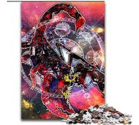 Jigsaw Puzzles 1000 Pieces for Adults Scorpio Zodiac Wall Art Puzzle Adult Game Gift Family Interactive Game Brain Challenge Gift (size : 26x38cm)