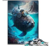 Jigsaw Puzzles 1000 Pieces for Adults Seal Supernatural Jigsaw Puzzles for Adults, 1000 Piece Family Bonding Activity, Unique Gift for Holidays & Birthdays (Size 50x75cm)