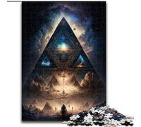 Jigsaw Puzzles 1000 Pieces for Adults Secrets of Pyramid Jigsaw Puzzles for Adults, 1000 Piece Family Bonding Activity, Unique Gift for Holidays & Birthdays (Size 26x38cm)