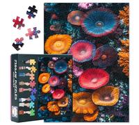 Jigsaw Puzzles 1000 Pieces for Adults & Seniors, Coral Formations, 70 x 50 cm Professional Grade Cardboard, Large Poster Included, Therapeutic & Calming Activity, Gift Box Packaging