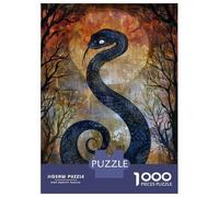 Jigsaw Puzzles 1000 Pieces for Adults Serpents Lair Puzzle for Adults Hands-on Game Improve Memory Deal As Gifts for The Whole Family 38x26cm/1000pcs
