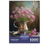 Jigsaw Puzzles 1000 Pieces for Adults Silver Pitcher Jigsaws for Adults Fun Games Stress Reliever Help The Brain Exercise 52x38cm/1000pcs