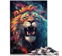 Jigsaw Puzzles 1000 Pieces for Adults snow lion Game Toys 26x38cm for is ideal as a gift for the whole family for ages 14+
