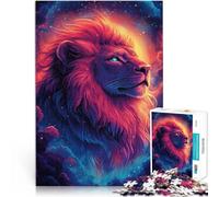 Jigsaw Puzzles 1000 Pieces for Adults Solar Lion of the Astral Dawn Lernspielzeug Wunschliste mit dem Weihnachtsmann75x50cm
