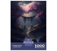 Jigsaw Puzzles 1000 Pieces for Adults Spiritual Torii Gate Adult Puzzles Toy Wall Decor But Fun And Humorous Help The Brain Exercise 70x50cm/1000pcs