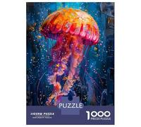 Jigsaw Puzzles 1000 Pieces for Adults Squid in Paint Jigsaw Puzzle DIY Toys But Fun And Humorous Deal As Gifts for The Whole Family 52x38cm/1000pcs