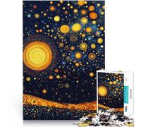Jigsaw Puzzles 1000 Pieces for Adults Starry Stars at Night Pattern assembly 50x75cm Unique Birthday and Gifts for ages 14+
