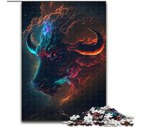 Jigsaw Puzzles 1000 Pieces for Adults Steady Cloud Taurus Made of Wood, Making It A Great Gift for Family Fun 50x75cm for Holidays, Birthdays, And Family Game Nights