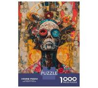Jigsaw Puzzles 1000 Pieces for Adults Steampunk Art Print Jigsaws for Adults Fun Games A Work of Art Deal As Gifts for The Whole Family 70x50cm/1000pcs