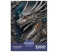 Jigsaw Puzzles 1000 Pieces for Adults Steampunk Galactic Dragon Jigsaw Puzzle DIY Toys But Fun And Humorous Deal As Gifts for The Whole Family 70x50cm/1000pcs