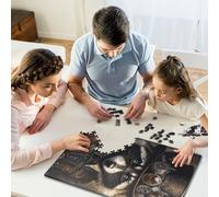 Jigsaw Puzzles 1000 Pieces for Adults Steampunk Raccoon Jigsaw Puzzles 1000 Pieces for Adults 1000pcs (75x50cm)