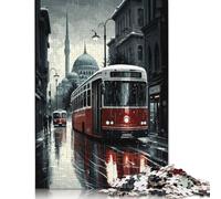 Jigsaw Puzzles 1000 Pieces for Adults Street Art Istanbul Woodenboard Puzzles Family Decoration 1000pcs (75x50cm)
