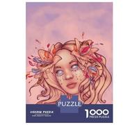 Jigsaw Puzzles 1000 Pieces for Adults Summertime Bloom Adult Jigsaw Relax Games Difficult Challenge Help The Brain Exercise 38x26cm/1000pcs
