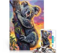 Jigsaw Puzzles 1000 Pieces for Adults Sunrise Koala Difficult and Challenge 26x38cm Artists Collection, Fine Art for Age 14 Years Up