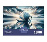 Jigsaw Puzzles 1000 Pieces for Adults Swan Lake Reflections Adult Jigsaw Toy Wall Decor Home Decoration Deal As Gifts for The Whole Family 70x50cm/1000pcs