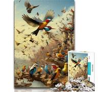 Jigsaw Puzzles 1000 Pieces for Adults Teens African Animals Puzzles for Teenagers,Suitable for Desktop Decoration for And Age 14 38x26cm